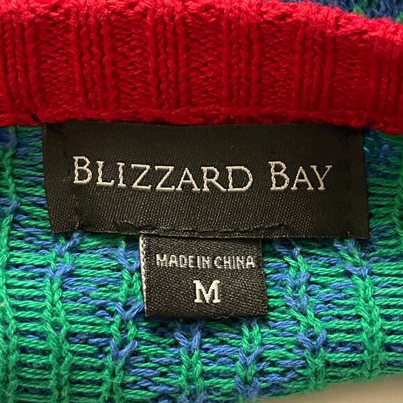 Blizzard Bay A Very Sloth-y Holiday Light Up Ugly Christmas Sweater Size Medium - Picture 4 of 5